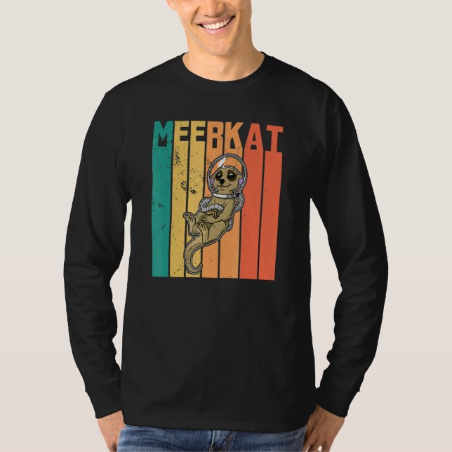 T-shirt Cute Meerkat Surikate Animal Africa 1 (Devant)