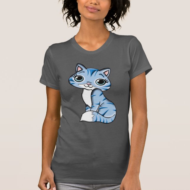 T-shirt Cute Meow (Devant)
