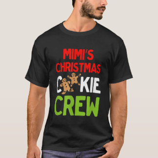 T-shirt Cute Mimis Christmas Cookie Crew pour petits enfan
