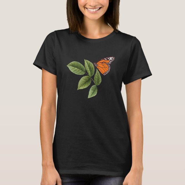 T-shirt Cute Monarch Butterfly Entomology Butterfly (Devant)