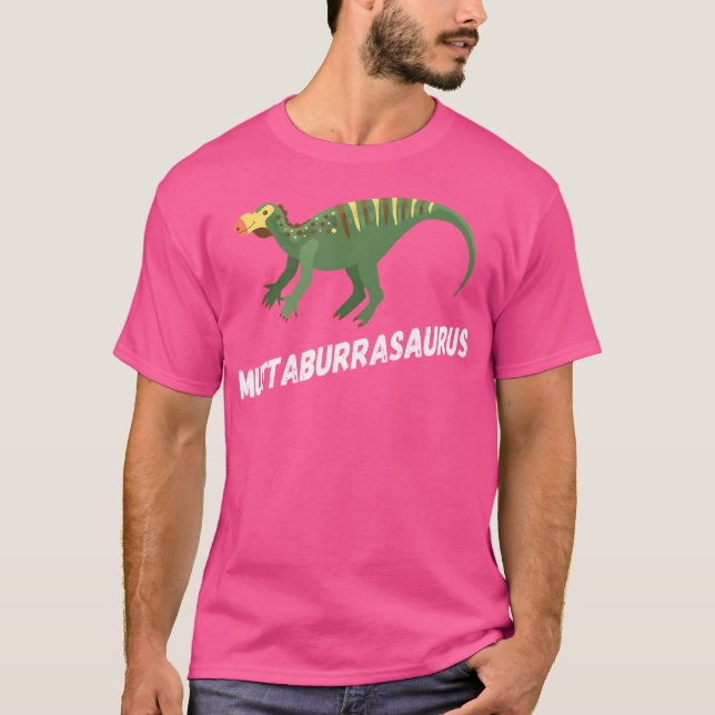 T-shirt Cute Muttaburrasaurus Dinosaure Design (Devant)