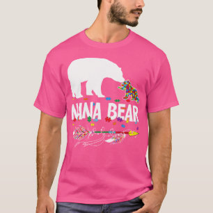 T-shirt Cute Nana Ours Sensibilisation sur l'autisme Chemi