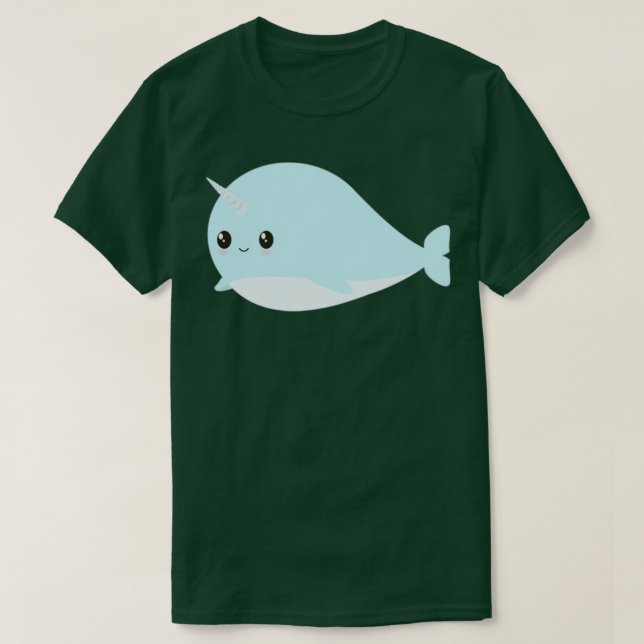 T-shirt Cute Narwahl (Design devant)