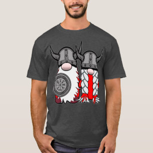 T-shirt Cute Nordic Gnomes Viking Tomte Couple Scandinavia