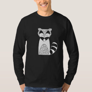 T-shirt Cute Nordic Winter Fox Nouveauté Scandinave Christ