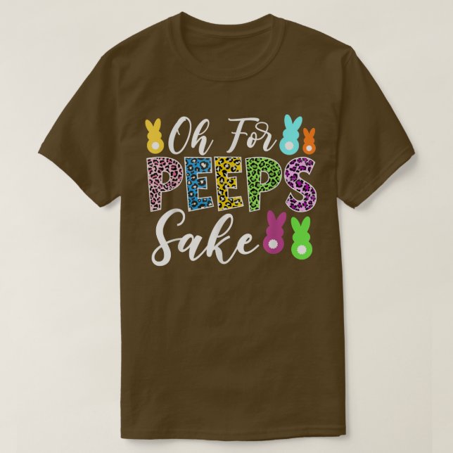 T-shirt Cute Oh For Students Sake Easter Day Funny Teacher (Design devant)
