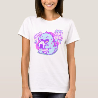 T-shirt Cute Onigiri Dinosaur