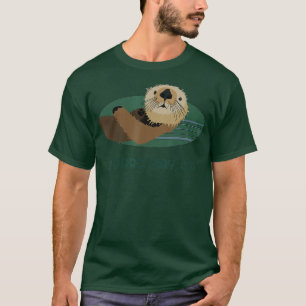 T-shirt Cute Otter Morro Bay California Coast Résident Fis