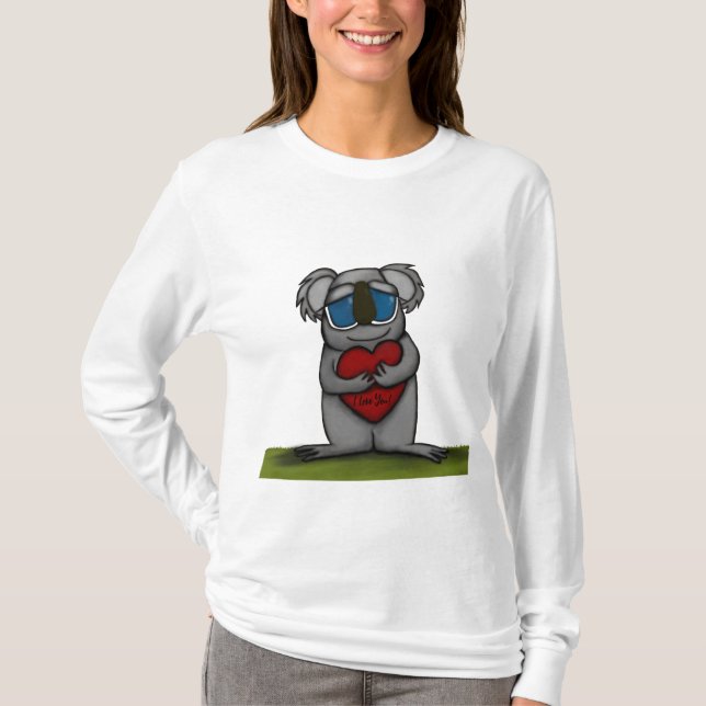T-shirt Cute Ours Koala (Devant)