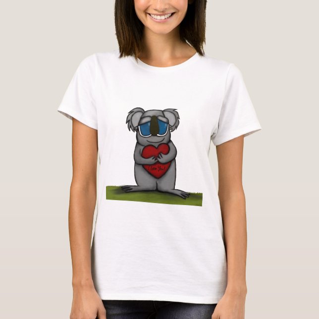 T-shirt Cute Ours Koala (Devant)