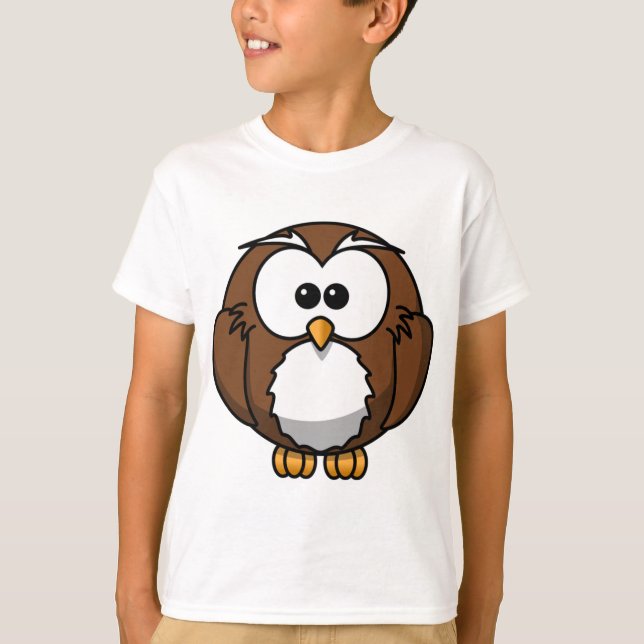 T-shirt Cute Owl (Devant)