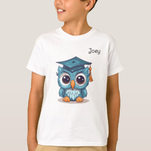 T-shirt Cute Owl Kindergarten Graduate