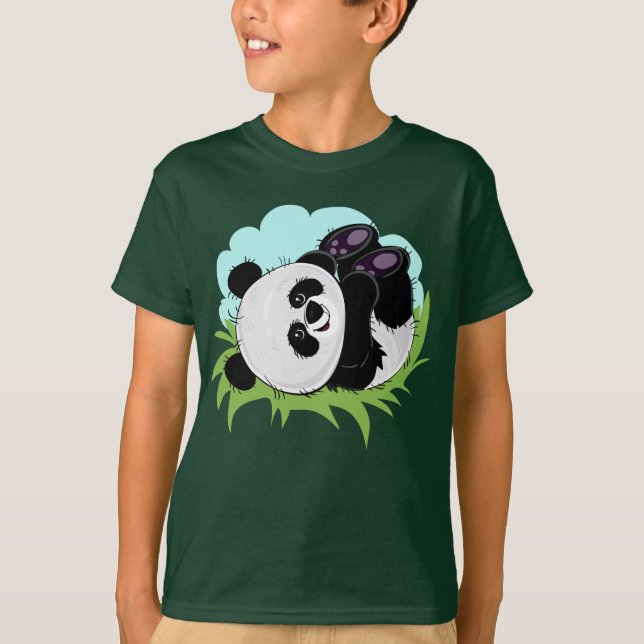 T-shirt Cute Panda (Devant)