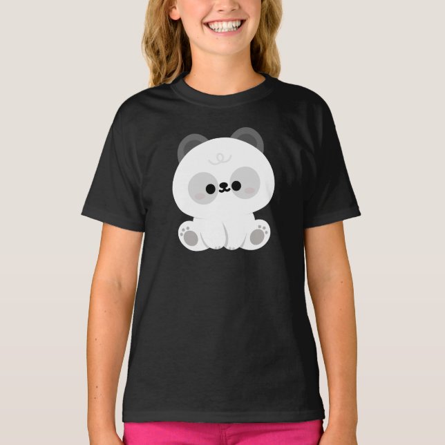 T-shirt Cute Panda (Devant)