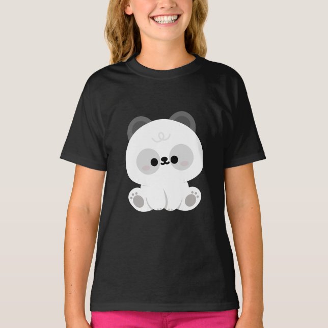 T-shirt Cute Panda (Devant)