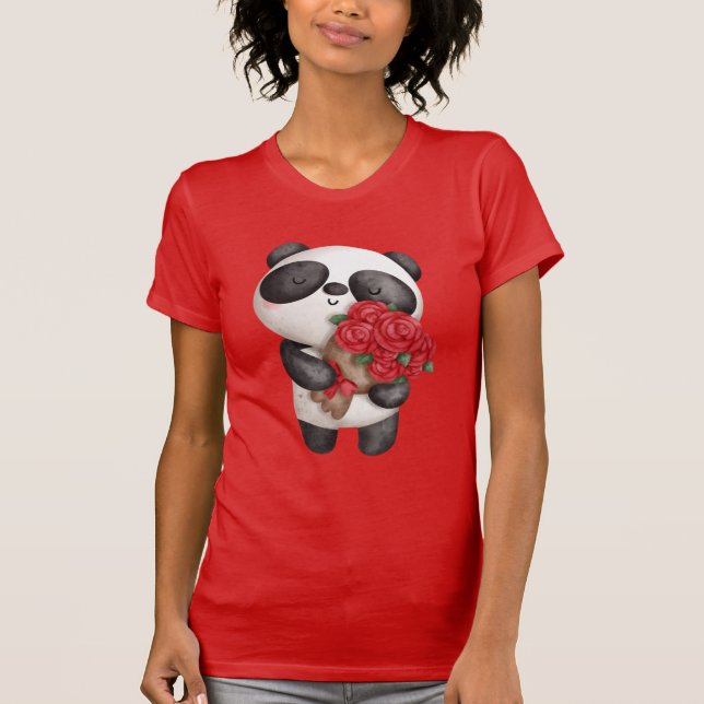 T-shirt Cute Panda (Devant)