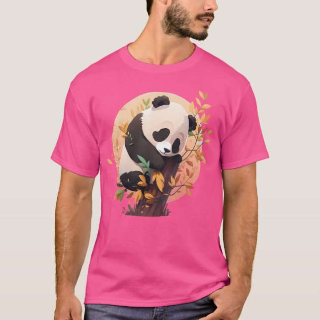 T-shirt Cute Panda (Devant)