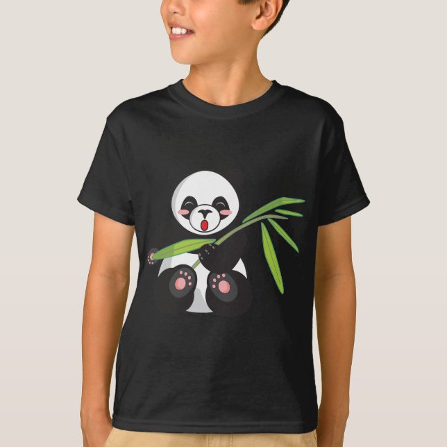 T-shirt Cute Panda (Devant)