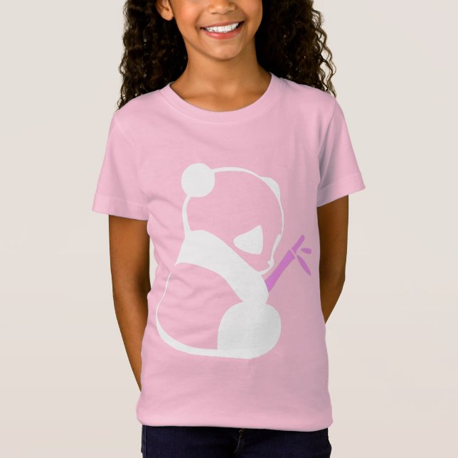 T-Shirt Cute Panda bambou (Devant)