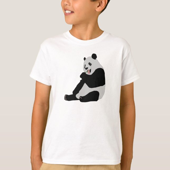 T-shirt Cute Panda Enfants (Devant)