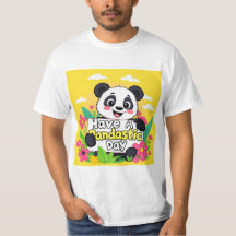 Cute Panda "Passez Une Journée Pandastique"