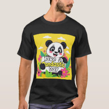 Cute Panda "Passez Une Journée Pandastique"