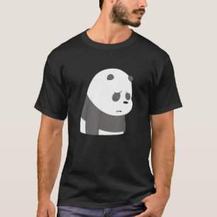 T-shirt Cute Panda Porte Costume Visage Enfants