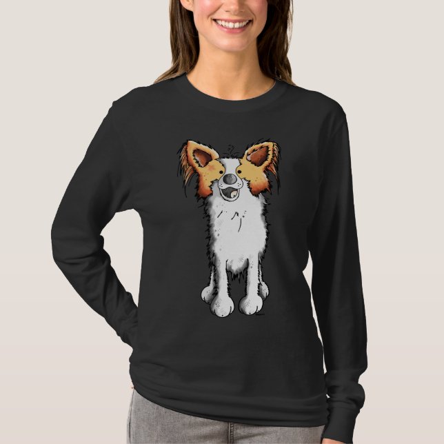 T-shirt Cute papillon Chien 5 (Devant)