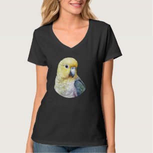 T-shirt Cute Parakeet Budgie Oiseau tropical Maman Papa Bi