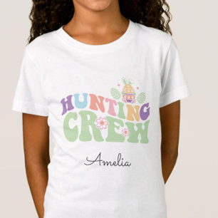T-Shirt Cute Pastel Chasse à l'équipage de Pâques Chasse a
