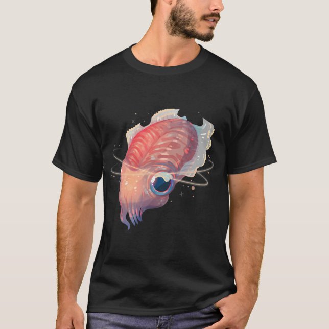 T-shirt Cute Pastel Seiche (Devant)