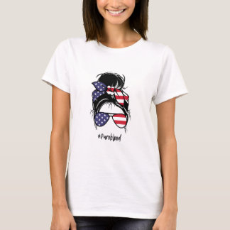 T-shirt Cute Patriotique