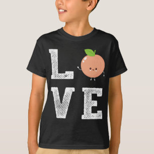 T-shirt Cute Peach Love Kawaii Peach Fruit Gifts
