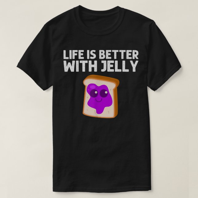 T-shirt Cute Peanut Butter And Jelly Art Men Women Matchin (Design devant)