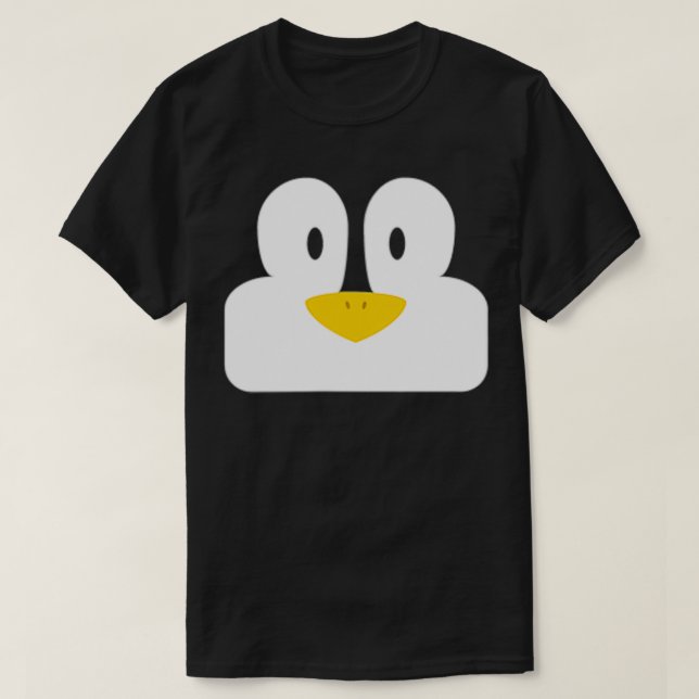 T-shirt Cute Penguin Design Simple et amusant Moderne Uniq (Design devant)