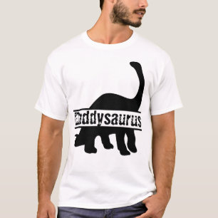 T-shirt Cute Personnalisable Dadysaurus Rex Famille Dinosa