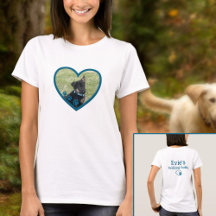 Cute Personnalisé Chien Marcher Buddy Heart Photo