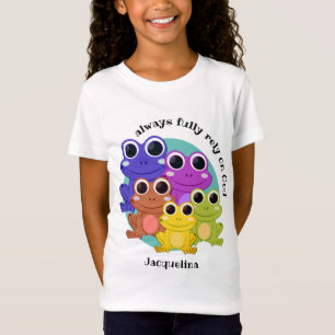 T-Shirt Cute Personnalisée PLEINEMENT COMPTER SUR DIEU Chr