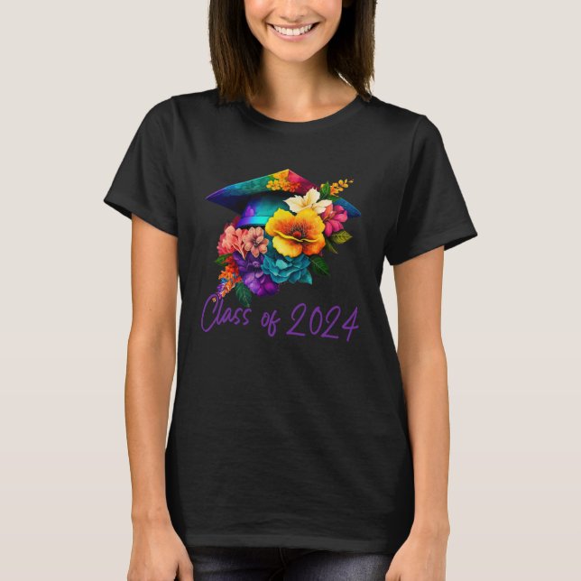 T-shirt Cute PhD Graduation 2024 Doctorate Degree Psycholo (Devant)