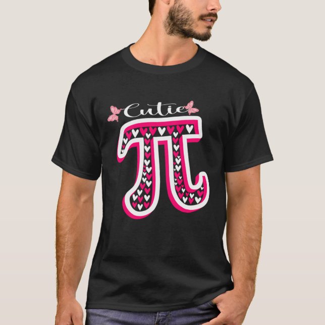 T-shirt Cute Pi Valentines Day Pi Day Math Day Teacher Wom (Devant)