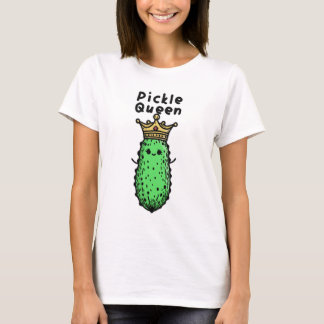 T-shirt Cute Pickle Queen