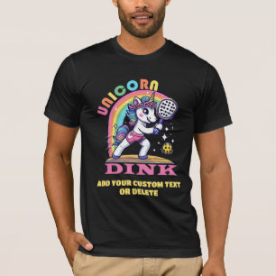 T-shirt Cute Pickleball Unicorn Dink Pickleballer Sports
