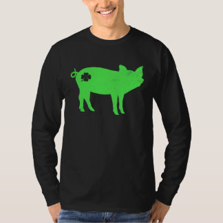 T-shirt Cute Pig Shamrock St Patrick s Day Saint Paddy s