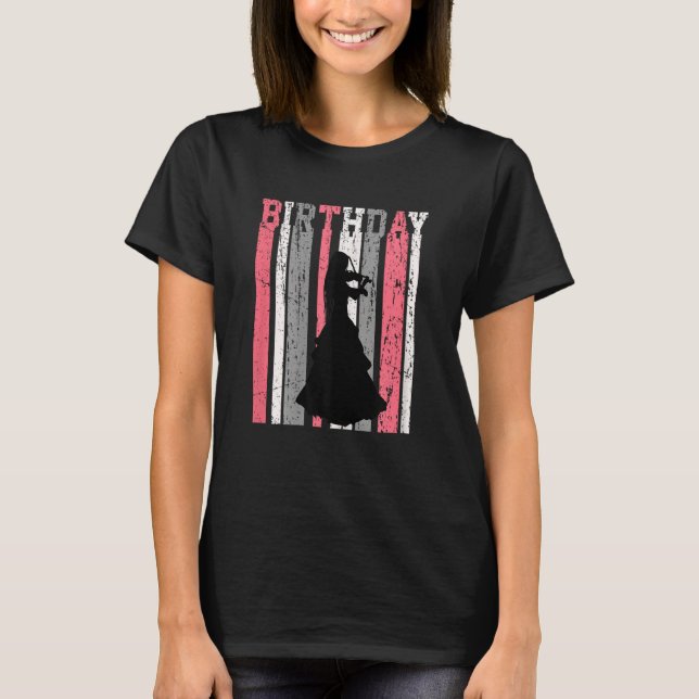 T-shirt Cute Pink Girls Violin Violinist Plays Musical Ins (Devant)