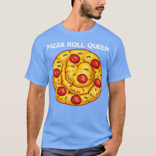 T-shirt Cute Pizza Roll Conception Pour Femmes Maman Pizza