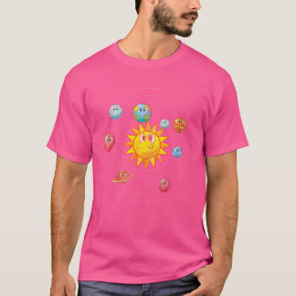 T-shirt Cute Planètes Earth Astronome Science Espace extra