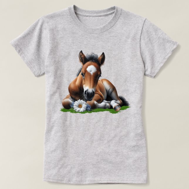 T-shirt Cute Pony Fool (Design devant)