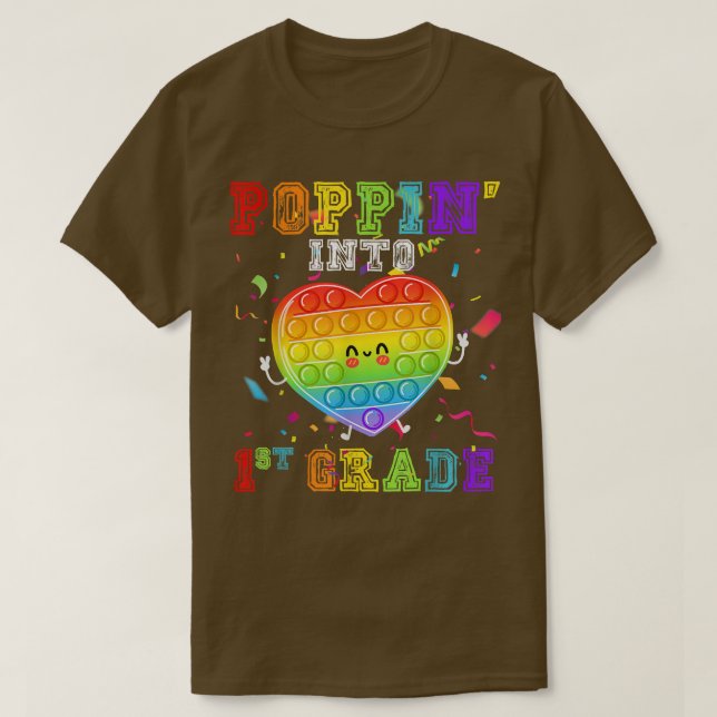 T-shirt Cute Poppin Into (Design devant)