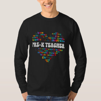 T-shirt Cute PRE K Teacher Appreciation Week back to schoo