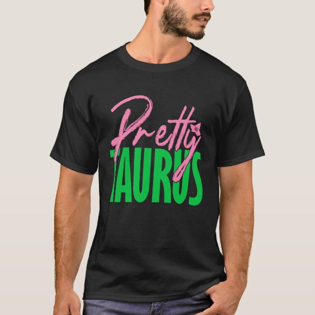 T-shirt Cute pretty taurus zodiac signs aka (Devant)